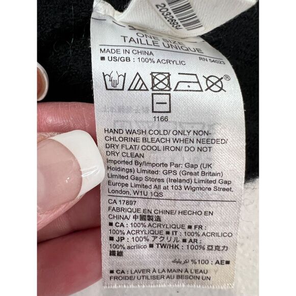 GAP Cozy Geometric Pattern Poncho Southwest Western Boho Lagenlook Fall - Picture 10 of 12